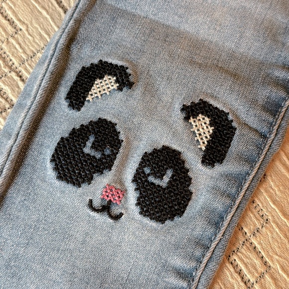 Girls Panda Jeggings - Picture 3 of 6